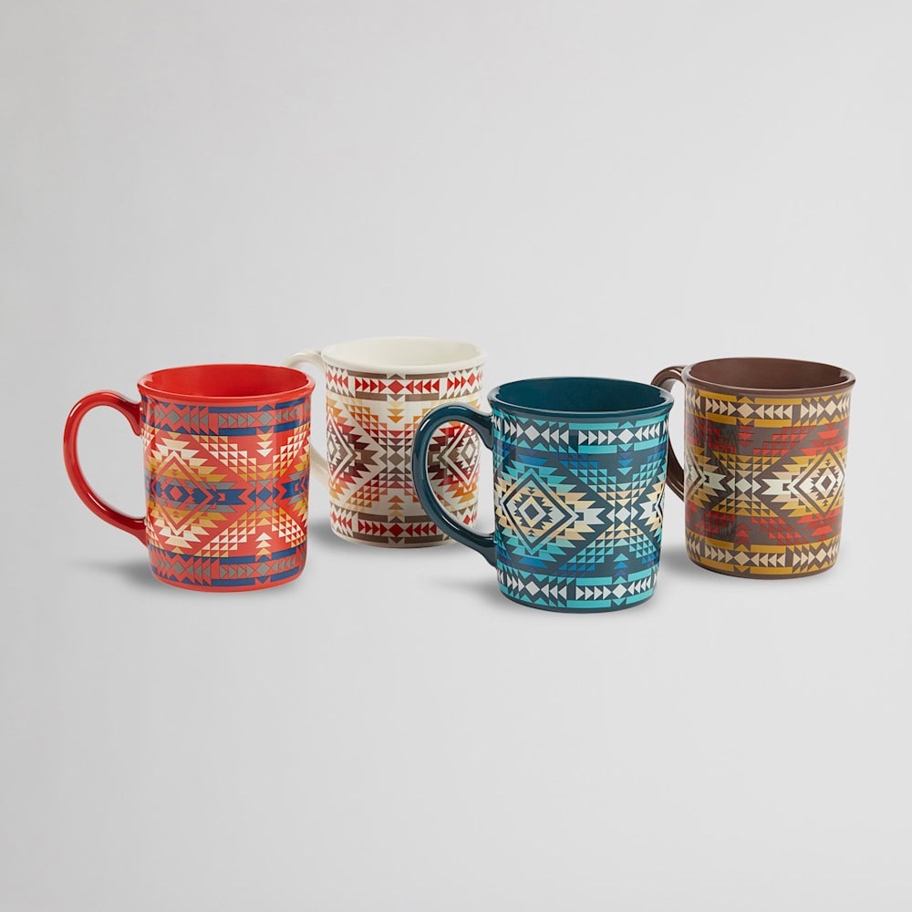 Pendleton 12oz Ceramic Mug Set Of 4 Smith Rock Collection - Picture 2 of 6